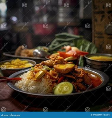  Nasi Kandar: Un trionfo di sapori piccanti e una melodia di erbe aromatiche!